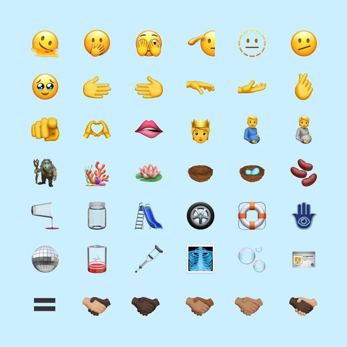 İOS 15.4 sürü ile gelecek yeni emojiler