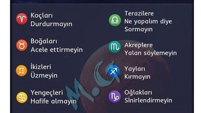 Kurallarınız var mı?