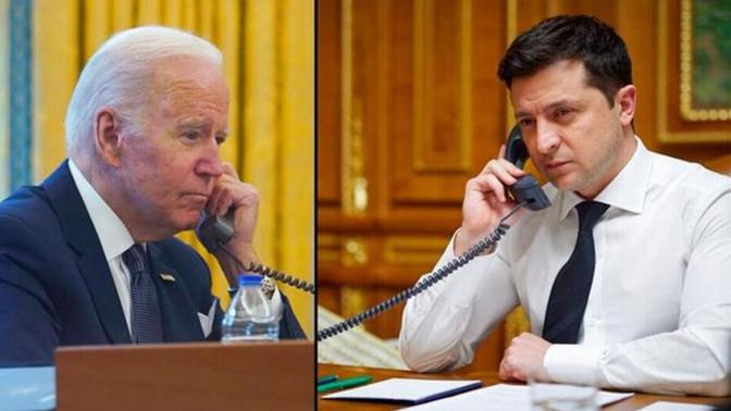 ABD başkanı Biden'ın Ukrayna Devlet başkanı Zelenski ile görüşmesi ortalığı karıştırdı! Ukrayna olsanız, kime güvenirdiniz?