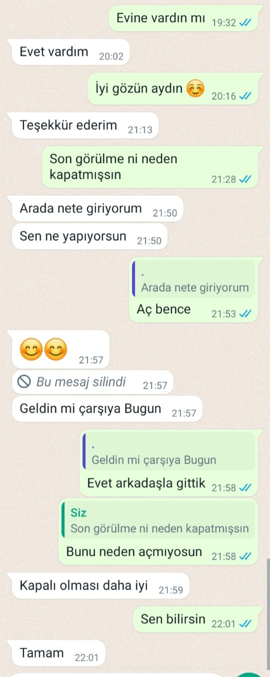 BİR ERKEK SON GÖRÜLMESİNİ NEDEN KAPATIR?