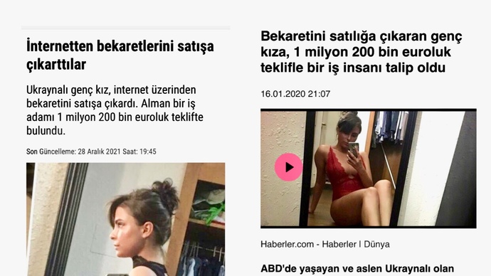 Bekaret değersiz ise yabancılar bir zar için neden milyonlarca Euro veriyor kızlara?