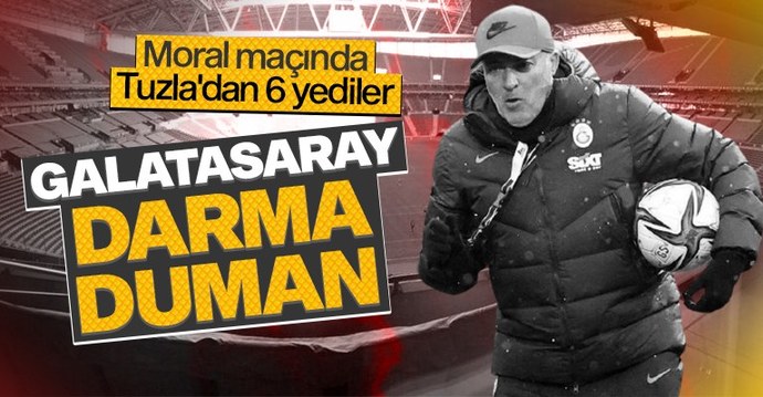 Galatasaray 2 - 6 Tuzlaspor: Aslan, PTT 1. lig ekibine evinde farklı yenildi! Maçı nasıl buldunuz?