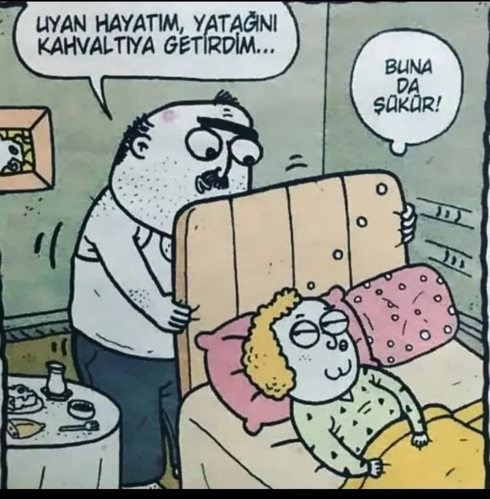 Kahvaltı hazırlayan erkeği rüyamızda da mı göremeyiz?