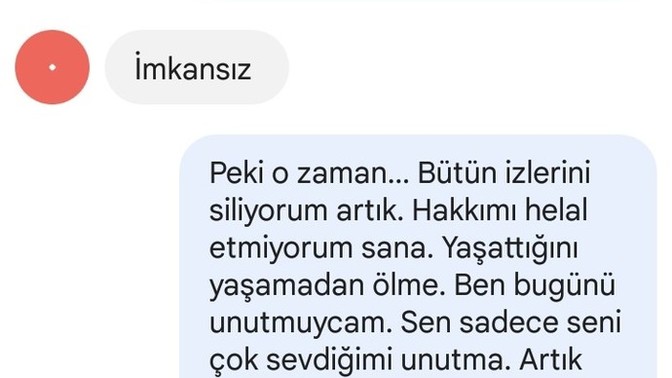 Tüm emeklerim boşa gitti, ilişkim bitti. Kalbim acıyor, herkes gider mi? Giden bir gün döner mi?