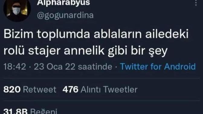 Ailede, ablaların rolü sizce nedir?