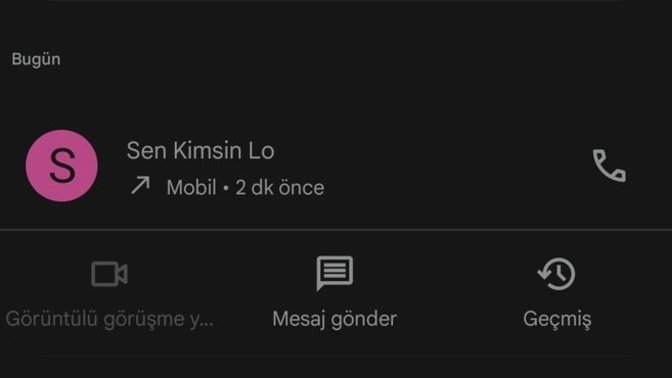Kayıtlı olmayan numara arayınca açıyor musunuz?