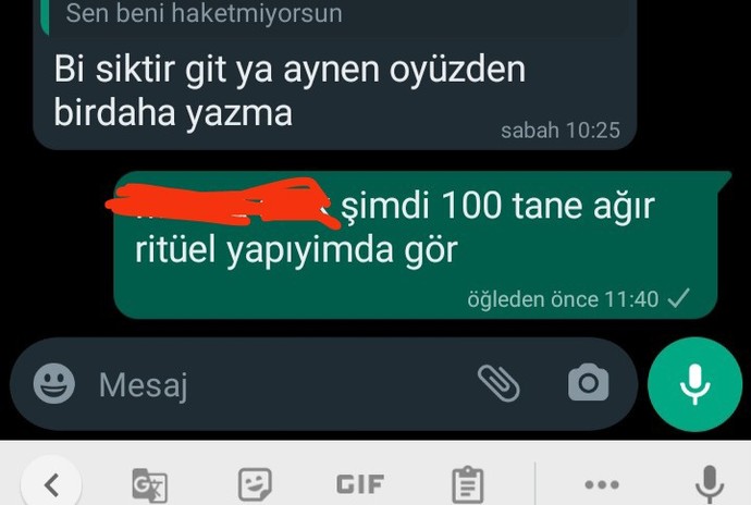 Sizce korkarmı?