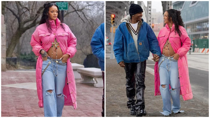 Rihanna'dan yeni albüm haberi beklenirken bebek haberi geldi! Sizce bebek kime benzeyecek?