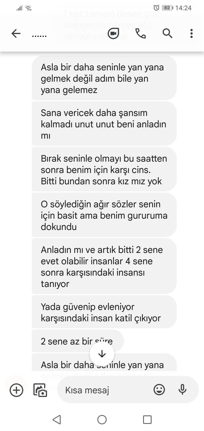 2 buçuk yıllık ilişkim çok kötü bitti canım yanıyor herkes gider mi?