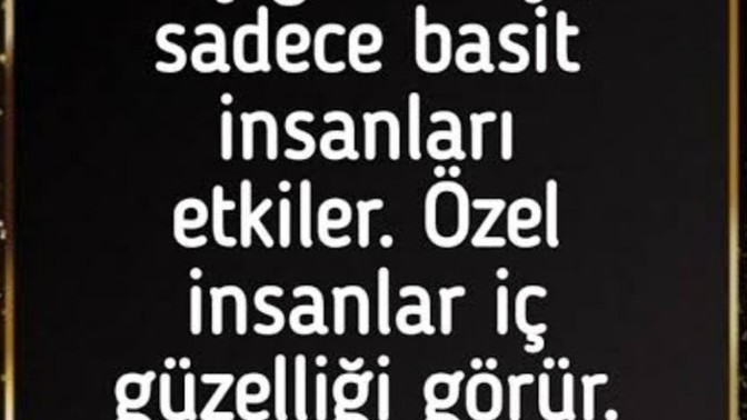 Erkeklerin iç güzelliğinden anladığı nedir?