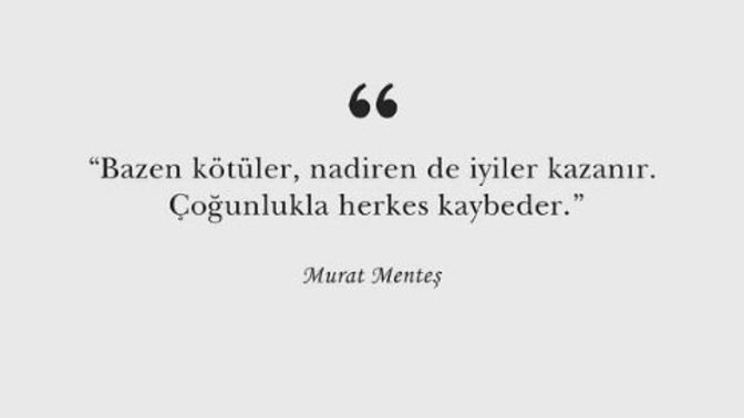 Sonun da iyiler mi kazanır yoksa kötüler mi kim kazanır kim kaybeder?