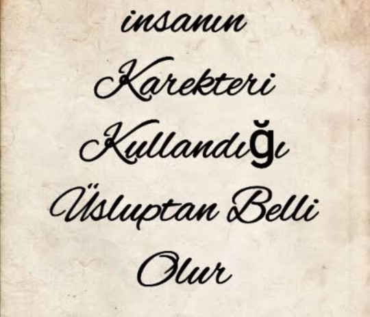 Üslubunuz kimliğiniz midir?
