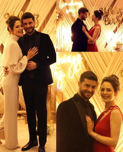 Nişanlandılar! Berk Oktay ve Yıldız Çağrı Atiksoy çiftini yakıştırıyor musunuz?
