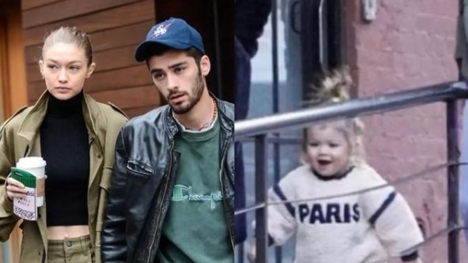 Dünyaca ünlü manken Gigi Hadid’in kızı Khai ilk kez görüntülendi! Sizce annesine benziyor mu?