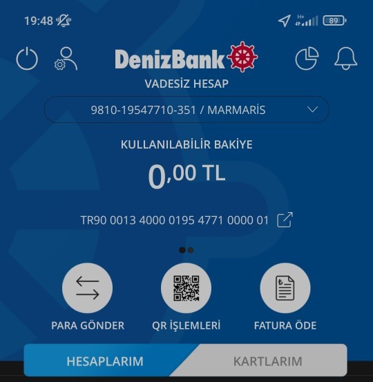 Hesabınızda ne kadar var?
