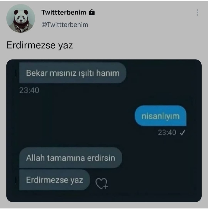 Erdirmezse yaz..😆