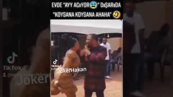 Erkekler, herkesin içinde kocasına "koysana koysana hihih" yapan karısını ifşa eden adamın öfkesini gördünüz mü?
