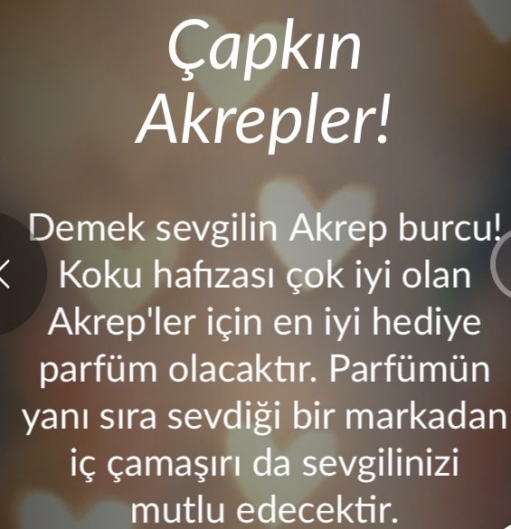 Hediye almayacağım 😂