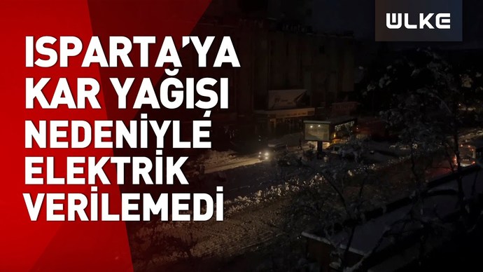 Ispartada günler süren elektrik kesintisi yaşandı! Elektriğiniz var mı?