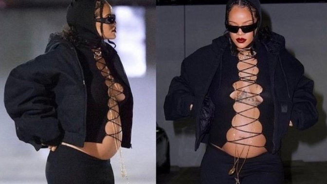 Rihanna’nın hamilelik stili 1, diğer kadınlar 0! Riri’nin stilini nasıl buldunuz?