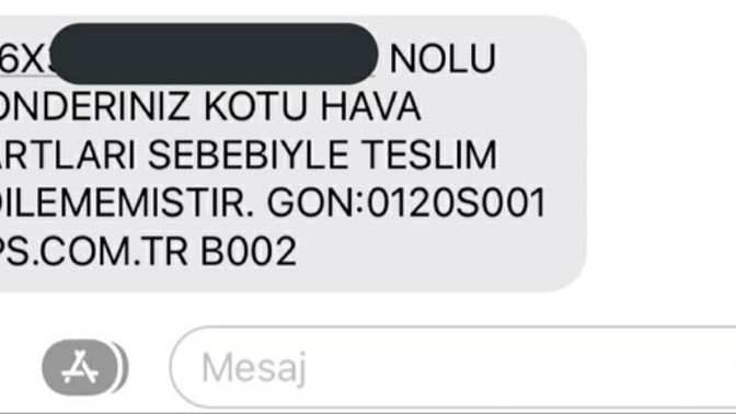 Kargom iptal oldu ne yapmam lazım?