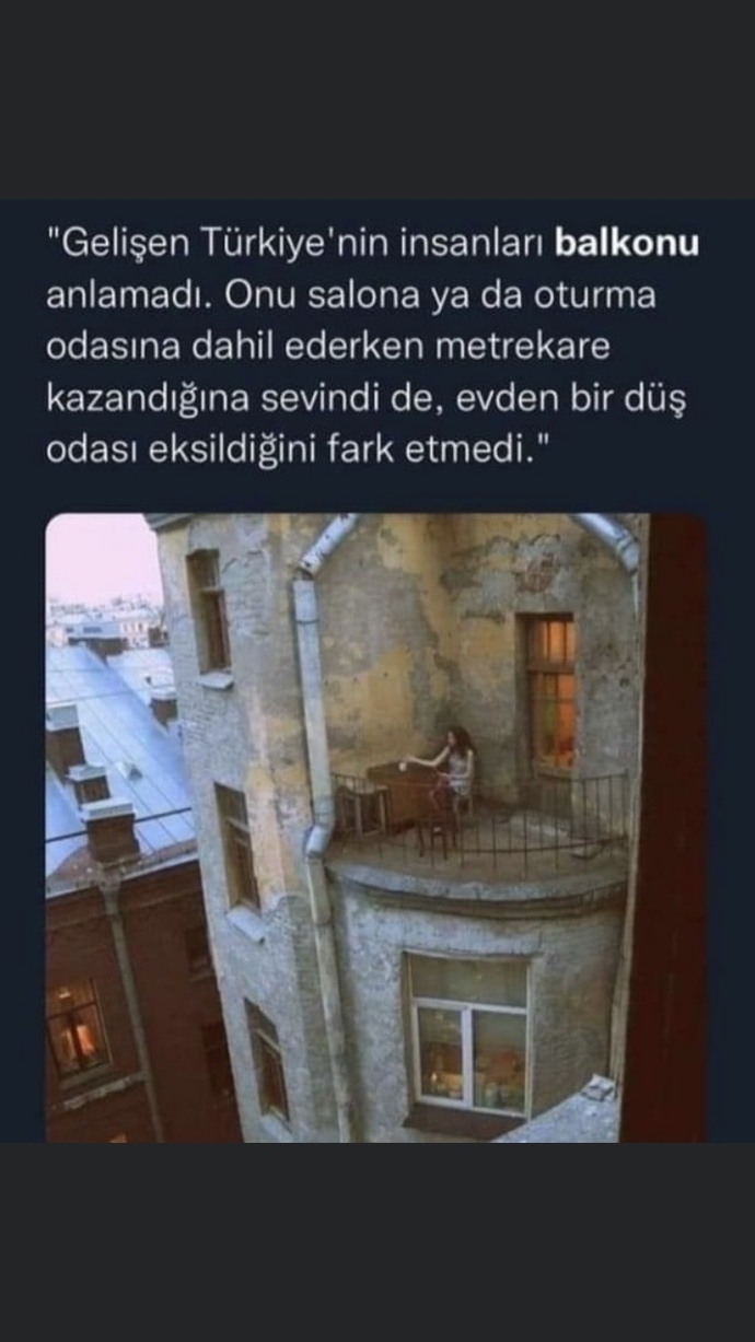 Balkon evin olmazsa olmazı mıdır?