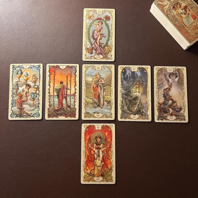 Tarot kartı falı bakmayı bilen var mı?