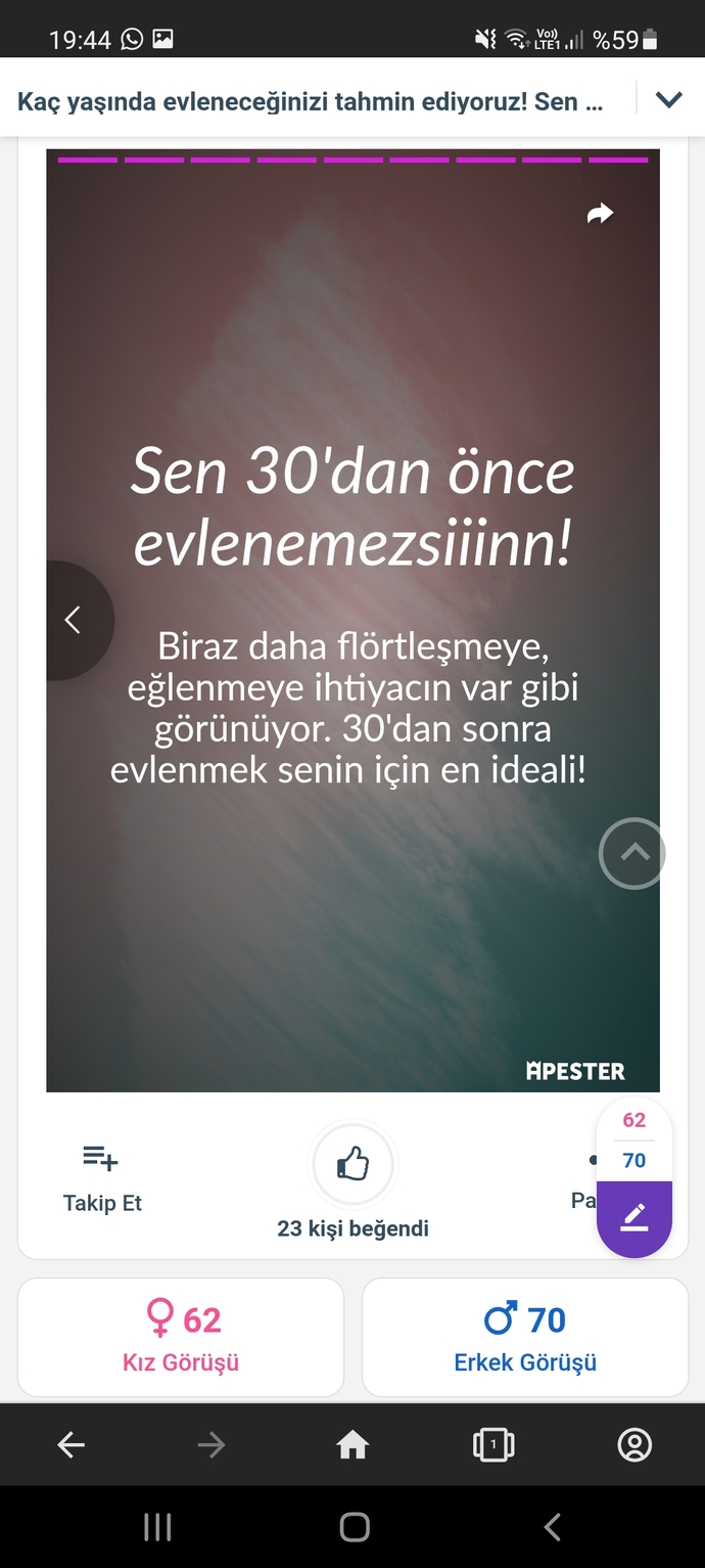 Kaç yaşında evleneceğinizi tahmin ediyoruz! Sen kaç yaşında nikah masasına oturuyorsun🥳?