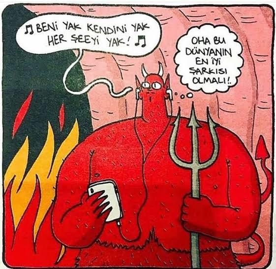 Bir karikatür ile mesajını paylaşır mısın?