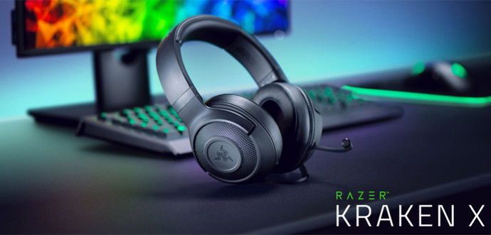 Razer Kraken X USB 7.1 Surround Siyah Gaming Kulaklık