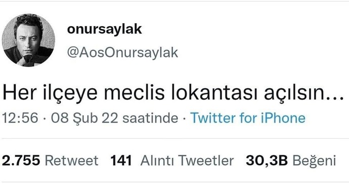 Her ilçeye meclis lokantası açılsa ekonomik yararı olur mu ülkemiz için?