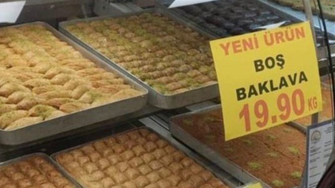 Tatlıcılarda boş baklava dönemi başladı! Sizce arasına ne konulmalı?