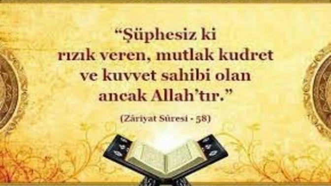 ¿ rızık konusunda kafam karışık ?