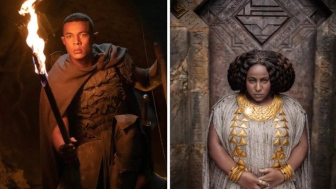 LotR Setinden İlk Fotoğraflar Geldi: Zenci Elf ve Zenci Cüce?