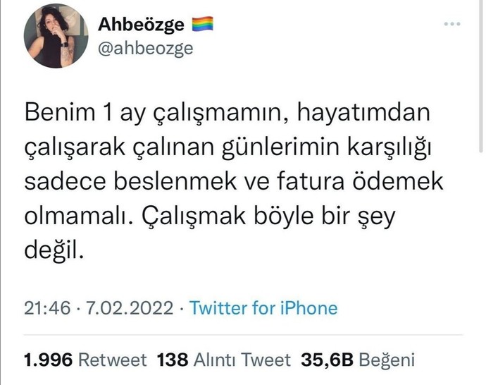 1 ay çalıştığınızda sizce emeğinizin karşılığını alıyor musunuz?