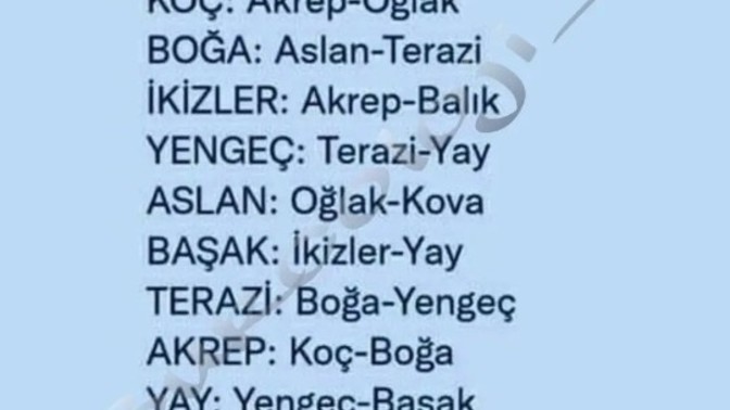 Sen hangi kişileri bir kaşık suda bogarsin?