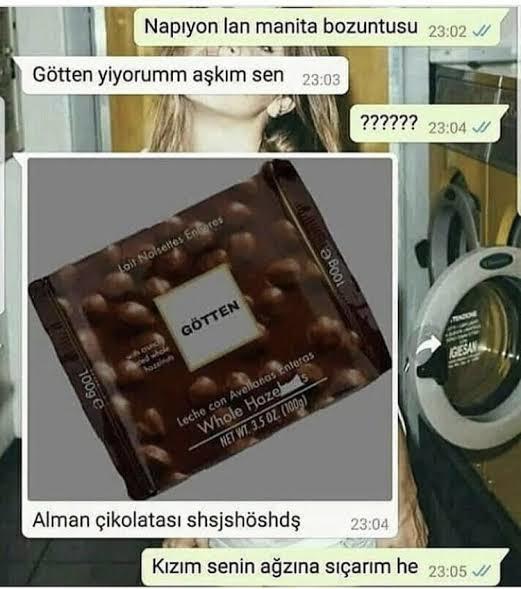 Bu çikolata yı bakkaldan nasıl istersiniz?