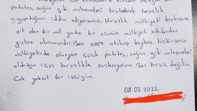 Çöpe atılan meyveleri alan Migros işçisi işten çıkartıldı; ''hırsız değilim, çok yoksul bir işçiyim'' dedi. Kim haklı?