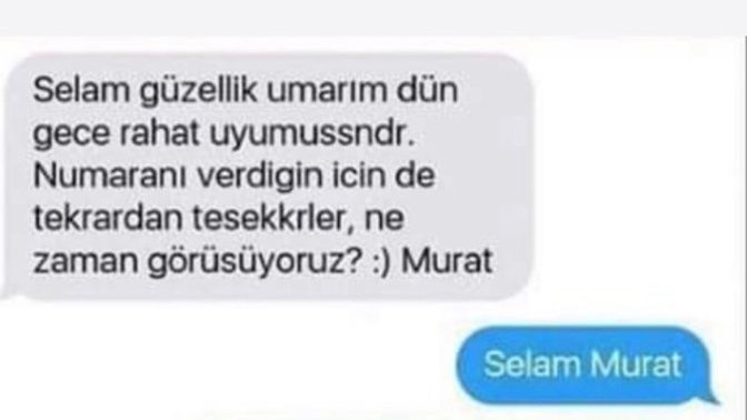 Hiç birine yanlış numara verdiniz mi?