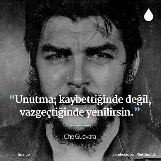 Vazgeçmekten yoruldunuz mu yoksa aynen devam mı?