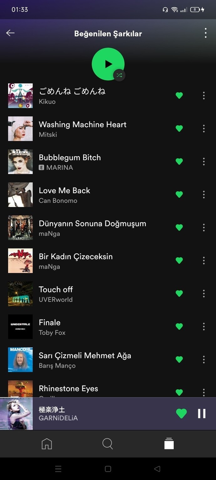 En sevdiğiniz şarkılar hangileri? Playlistinizi paylaşabilir misiniz?
