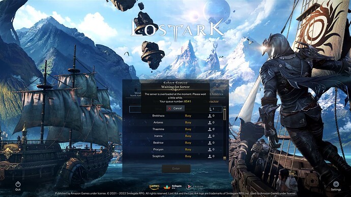 Lost ark hangi server seçilmeli?