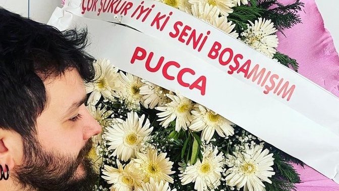 Pucca, eski kocasına “Çok şükür iyi ki seni boşamışım” diye çelenk gönderdi! Gününüz şenlenmedi mi😂?
