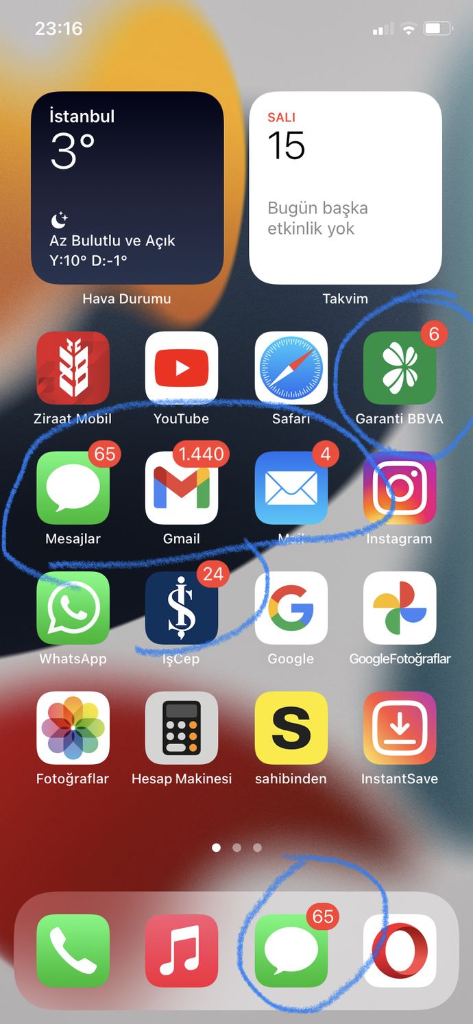 Hiç bakmıyorum ki