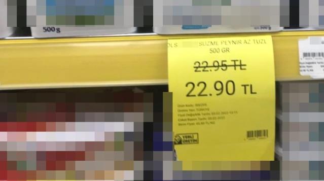 Peynirde 5 kuruşluk indirim cepleri rahatlattı! Sizin orada indirimler ne durumda?