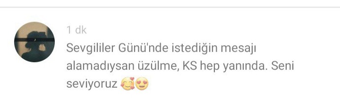 Sevgililer gününde mesaj aldınız mı?