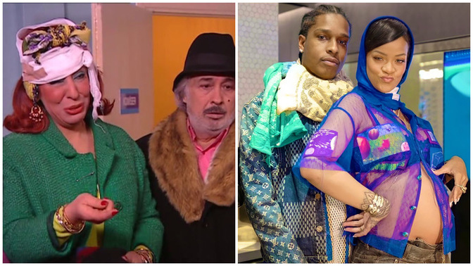 Rihanna ve Asap Rocky, bizim Cennet Mahallesi Pembe-Yunus çiftine benzemiyor mu😂?