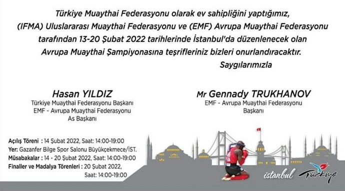 Avrupa Muaythai Şampiyonası İstanbulda yapılıyor, seyretmek ister miydiniz?
