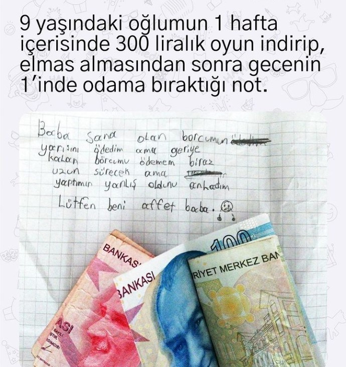 Hatalarınız parayla telafi edilecek cinsten miydi?