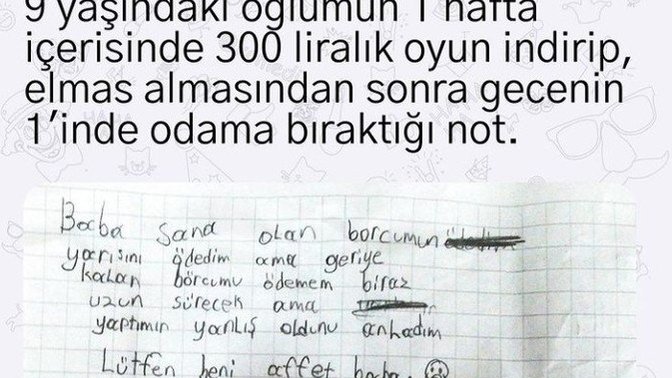 Hatalarınız parayla telafi edilecek cinsten miydi?